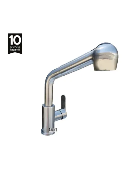 Змішувач для кухні Romzha Lusian D, з висувним виливом - 3