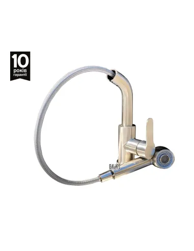 Змішувач для кухні Romzha Lusian D, з висувним виливом - 4