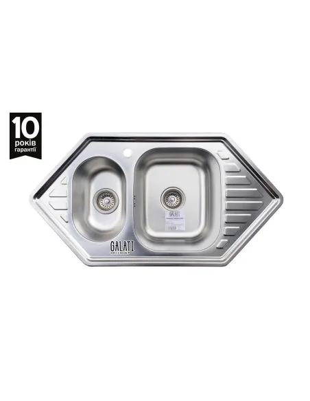 Мийка кутова Romzha Meduza 1.5C Textura - 1