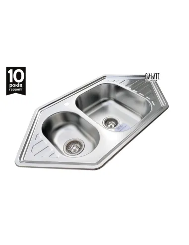 Мийка кутова Romzha Meduza 1.5C Textura - 2