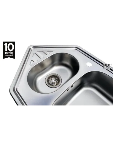 Мийка кутова Romzha Meduza 1.5C Textura - 5