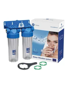 Фильтр для очистки воды Aquafilter FHPRCL12-B-TWIN, 1/2 дюйма - 1