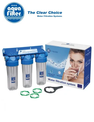 Фильтр для очистки воды Aquafilter FHPRCL12-B-TRIPLE, 1/2 дюйма - 2