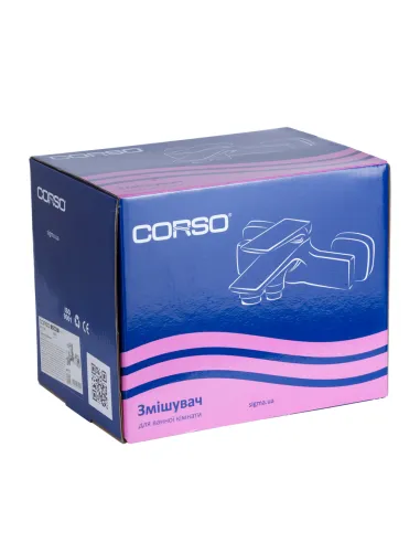 Змішувач для ванни Corso Como BF-1C129C, діаметр картриджа 35мм, литий, латунь - 3