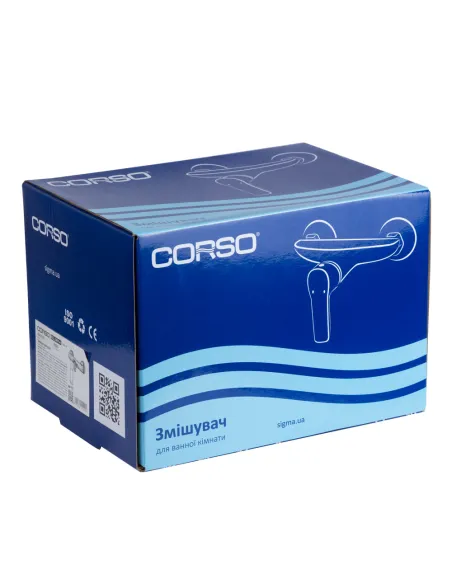 Змішувач для душу Corso Bolsena CB-1D137C, діаметр картриджа 35мм, латунь - 3