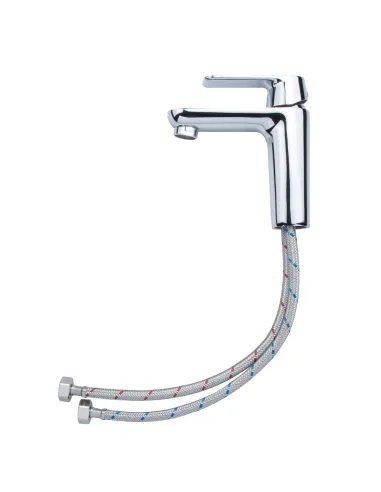 Смеситель для умывальника Corso Bracciano CF-2A136C, диаметр картриджа 35мм, литой - 3