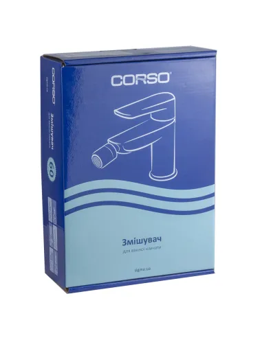 Смеситель для биде Corso Serio DC-1F146C, латунь, хром - 5