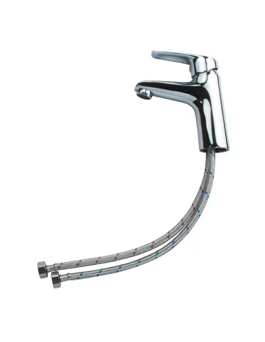 Смеситель для умывальника Corso Serio DC-2A146C, латунь, хром - 3