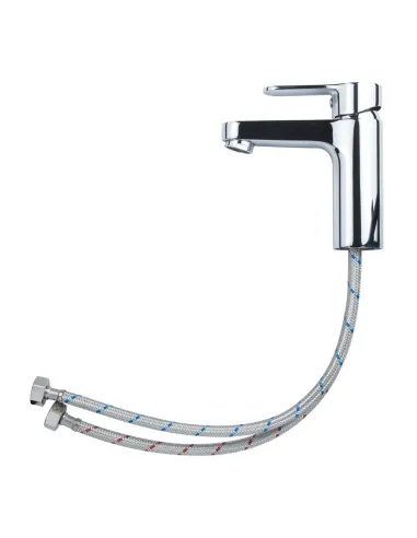 Змішувач для умивальника Corso Riva DE-1A139C, латунь, хром - 3