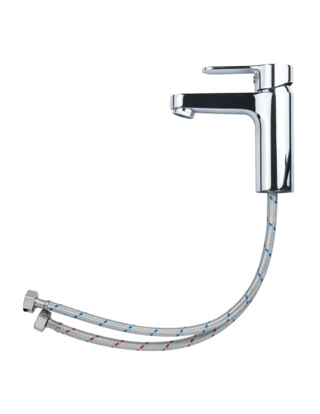 Змішувач для умивальника Corso Riva DE-1A139C, латунь, хром - 3