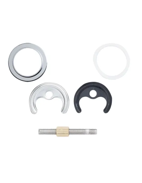 Смеситель для умывальника Corso Liri DF-2A140C, латунь, хром - 4