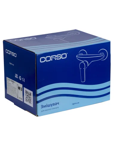 Змішувач для душу Corso Maggiore BE-1D122C, латунь, хром - 3