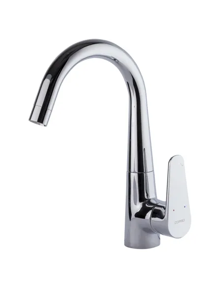 Смеситель для кухни Corso Maggiore BE-4B122C, J-излив, латунь, хром - 1