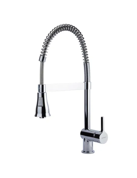 Смеситель для кухни Corso Omodeo EC-4B626C, латунь, излив гибкий с пружиной - 1