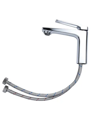 Смеситель для умывальника Corso Bolsena CB-2A137C, латунь, хром - 4