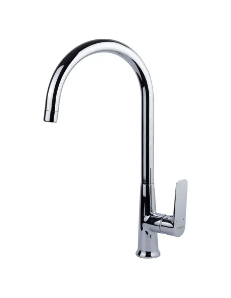 Смеситель для кухни Corso Lugano CH-4B147C, J-излив, латунь, хром - 1