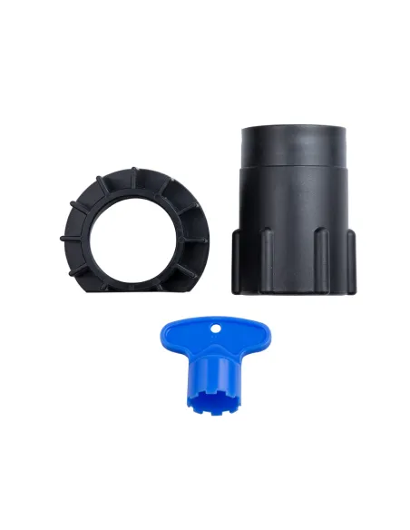 Змішувач для кухні Corso Adda EB-4B520C, латунь, хром, вилив силіконовий чорний - 5