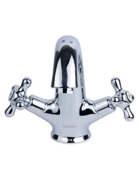 Змішувач для умивальника Corso Arno FE-2A152C, латунь, хром - 2