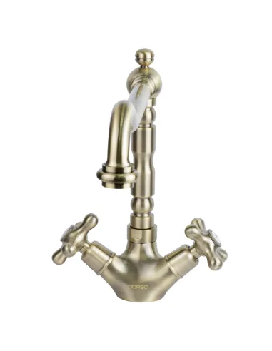 Змішувач для кухні Corso Brenta FE-5B252K, Г-вилив, латунь, бронза - 2