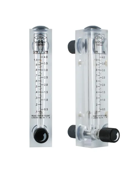 Ротаметр Raifil FM 0.1-1 GPM ZT панельного типа с регулировкой - 1