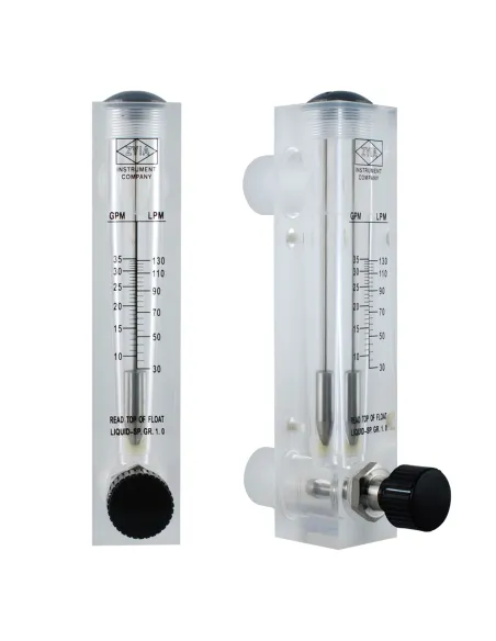 Ротаметр Raifil FM 10-35 GPM ZT панельного типа с регулировкой - 1