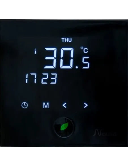 Терморегулятор для теплого пола Nexans Millitemp 2 Breath, сенсорный, программируемый - 4