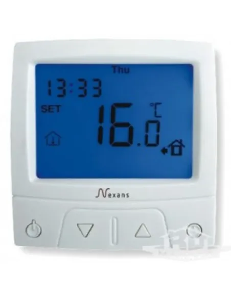 Терморегулятор для теплого пола Nexans Millitemp CDFR-003, программируемый, белый - 1