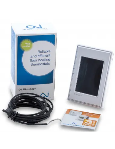 Терморегулятор для теплої підлоги Oj Electronics OCD6-1999, програмований, з датчиком температури - 2
