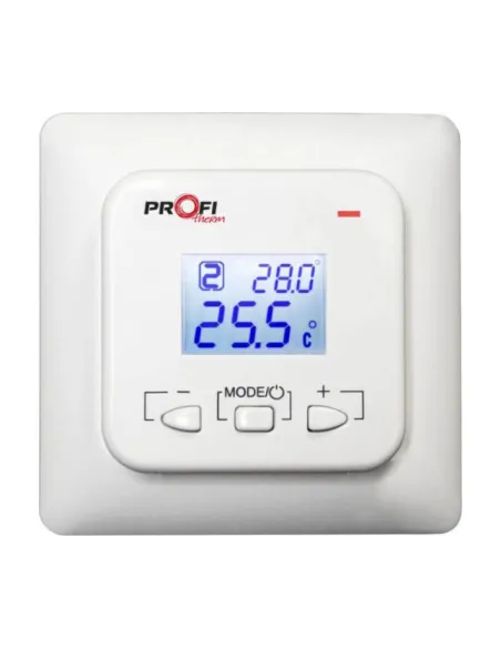 Терморегулятор для теплого пола Profi Therm-EX02, электронный, двухзонный - 1