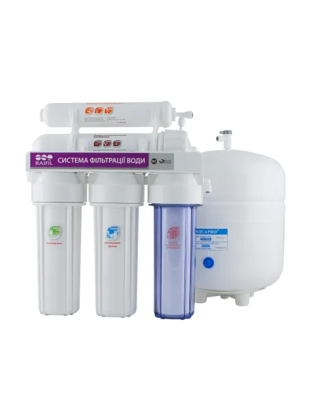 Фильтр обратного осмоса Raifil Grando 5 RO905-550-EZ, 5 ступеней очистки, без помпы - 4