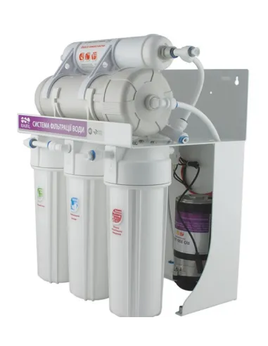Фильтр обратного осмоса Raifil 500G 3/8, высокопроизводительный, 5 ступеней очистки, с помпой - 3