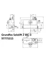 Канализационная установка Grundfos Sololift2 WC-3 сололифт - 2