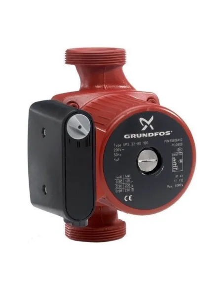 Циркуляційний насос Grundfos UPS32-80 180 з гайками - 1