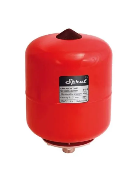 Розширювальний бак вертикальний NPO VT 5, 5 літрів, для систем опалення - 1