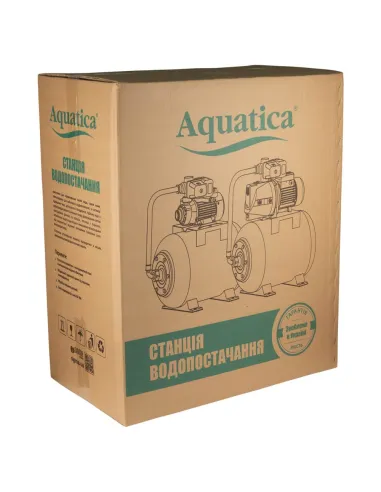 Насосна станція Aquatica 775098/24 1.1 кВт, Напір 50 метрів, 24л - 10