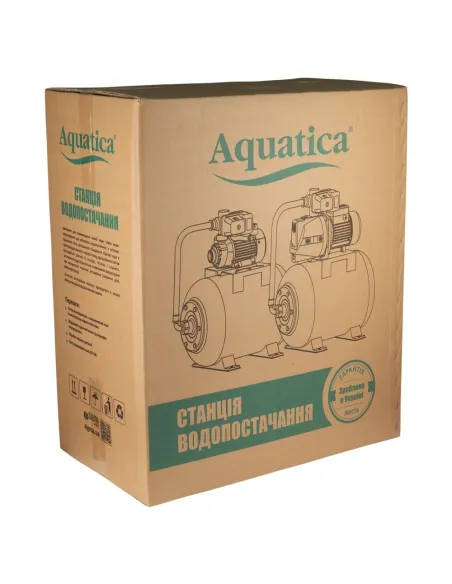 Насосна станція Aquatica 775098/24 1.1 кВт, Напір 50 метрів, 24л - 10