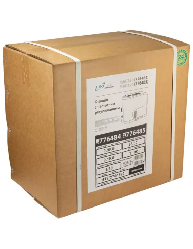 Насосна станція Leo 776485 Mac450 0.45 кВт, Напір 40 метрів, 0.5л, з частотним регулюванням 3.0 - 9