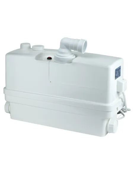 Каналізаційна установка Leo 776914 3.0 0.6 кВт, Натиск 8.5 метрів, 3 входи + фронтальний вхід 90мм - 3