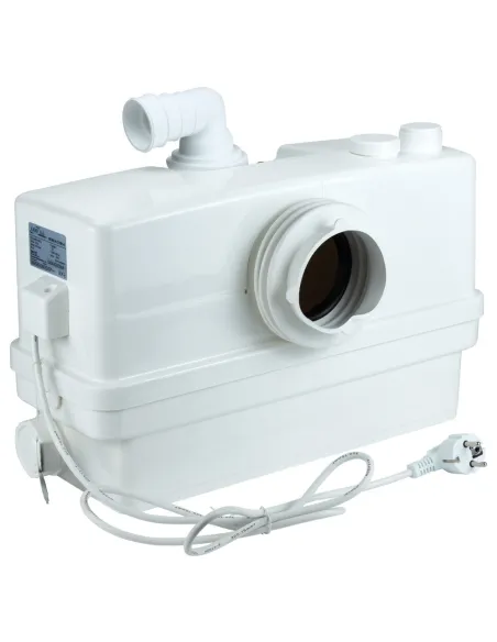 Каналізаційна установка Leo 776914 3.0 0.6 кВт, Натиск 8.5 метрів, 3 входи + фронтальний вхід 90мм - 5