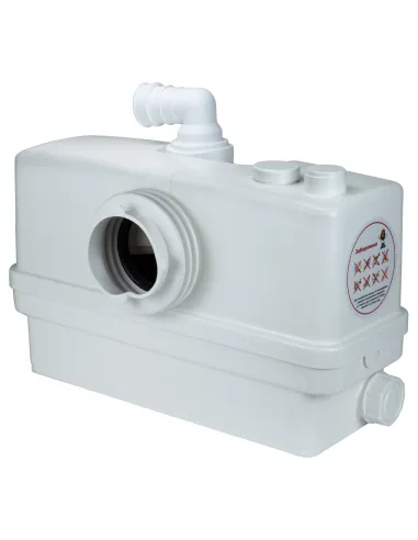 Каналізаційна установка Leo 776914 3.0 0.6 кВт, Натиск 8.5 метрів, 3 входи + фронтальний вхід 90мм - 7