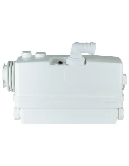 Каналізаційна установка Leo 776916 3.0 0.6 кВт, Натиск 8.5 метрів, 3 входи + бічний вхід 90мм - 2