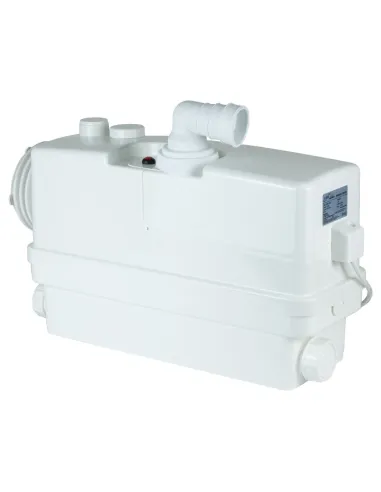 Каналізаційна установка Leo 776916 3.0 0.6 кВт, Натиск 8.5 метрів, 3 входи + бічний вхід 90мм - 3