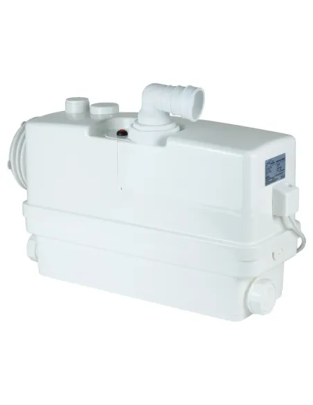 Каналізаційна установка Leo 776916 3.0 0.6 кВт, Натиск 8.5 метрів, 3 входи + бічний вхід 90мм - 3