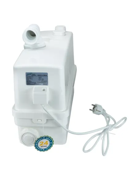 Каналізаційна установка Leo 776918 3.0 0.6 кВт, Натиск 8.5 метрів, 3 входи - 4