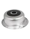 Кухонна мийка кругла Lidz Micro Decor 510-D 0,8 мм - 5