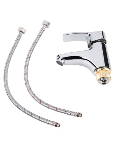 Смеситель для умывальника Lidz CRM 41 86 001F - 6