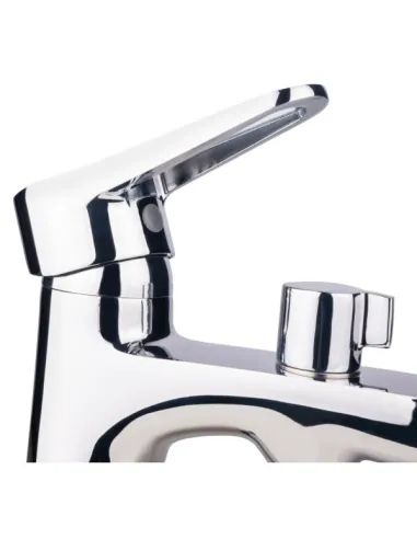 Змішувач для умивальника Lidz CRM 14 34 001FB з лійкою для гігієнічного душу - 3