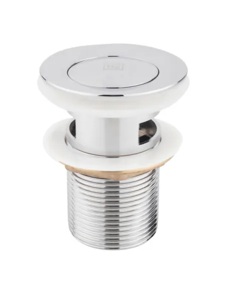 Донний клапан для раковини Lidz CRM 47 00 004 00 з переливом - 1