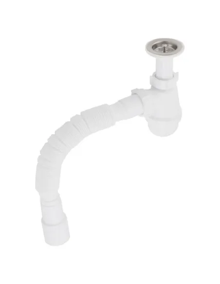 Сифон для умивальника Lidz WHI 60 06 Y001 01 вихід 50 мм - 1