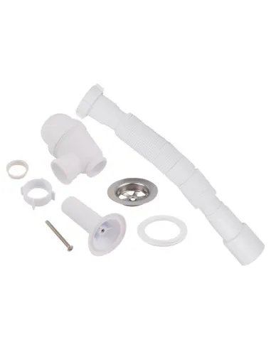 Сифон для умивальника Lidz WHI 60 06 Y001 01 вихід 50 мм - 4